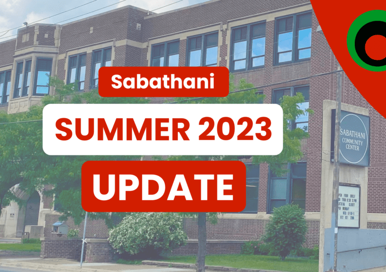 Updates from Sabathani: CEO Redd’s Summer 2023 Message